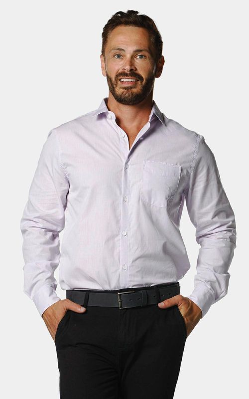 Camisa manga longa comfort com bolso masculina - MEIA LUZ