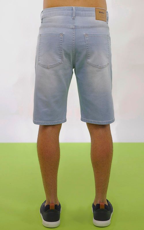 Bermuda jeans slim masculina - INDIGO
