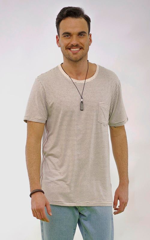 Camiseta minimalista - NATURAL