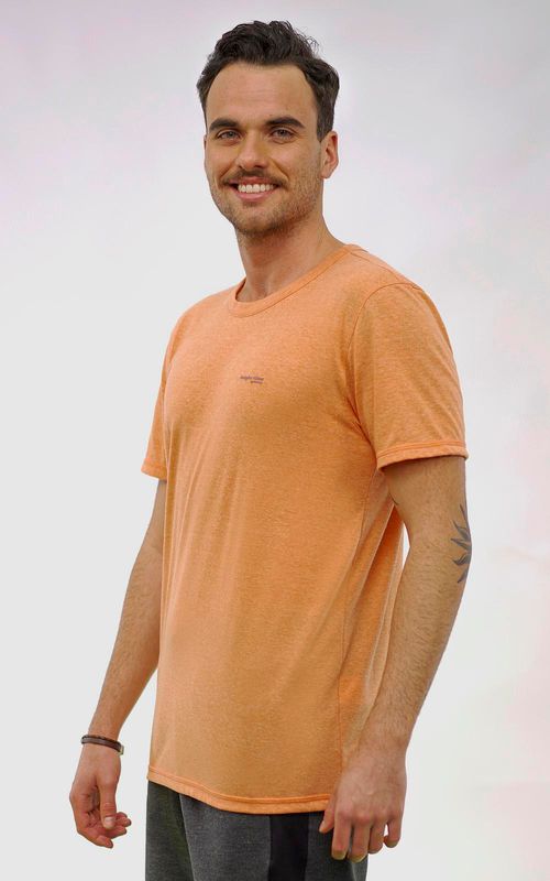 Camiseta estampa minimalista - MANDARINA