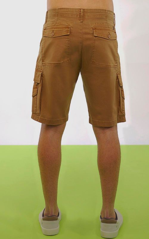 Bermuda sarja cargo masculina - RAIZ