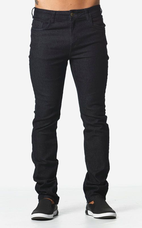 Calça jeans slim masculina - PRETO