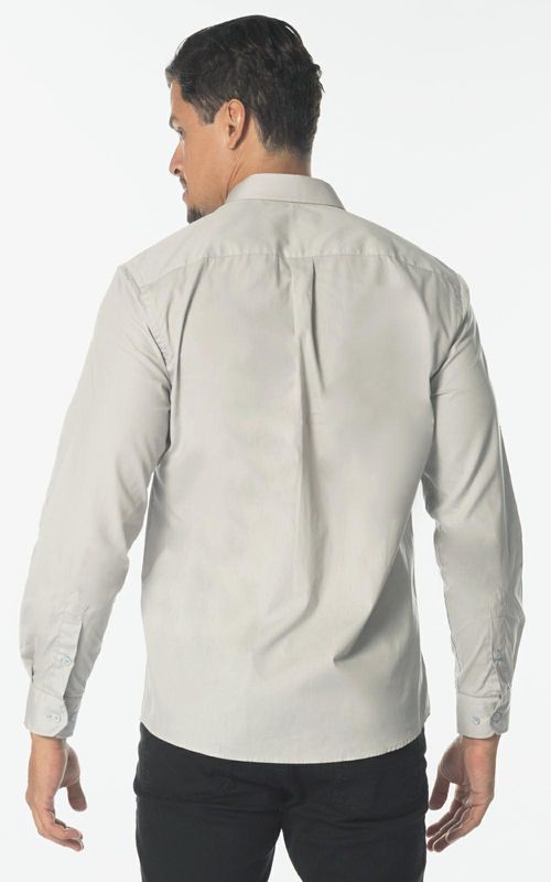 CAMISA ML C/ BOLSO COMFORT - NEVOA