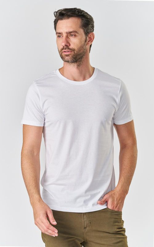 Camiseta Algodão Pima Beagle::: - BRANCO