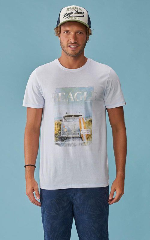 Camiseta Estampada - BRANCO