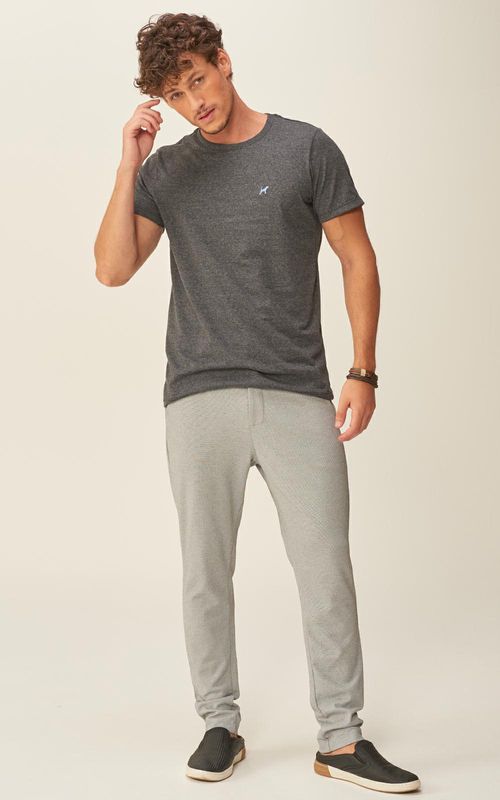 Calça de Malha Social - CINZA VAPOR