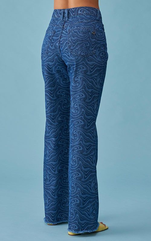 Calça  Feminina Wide Leg - INDIGO