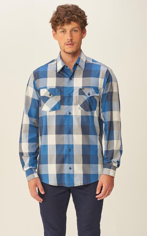 Camisa Masculina Xadrez - DESTINO PERFEITO
