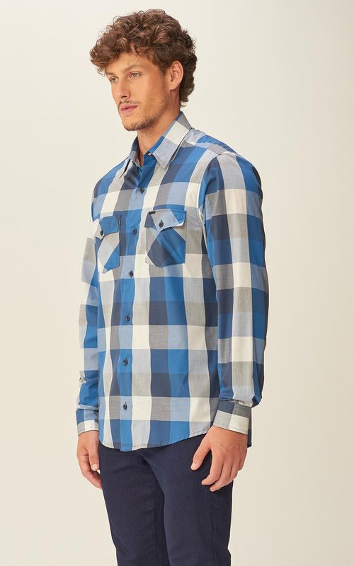 Camisa Masculina Xadrez - DESTINO PERFEITO