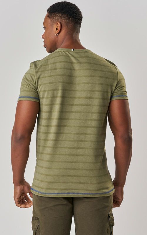 Camiseta Premium Listrada - VRD BLACK GREEN
