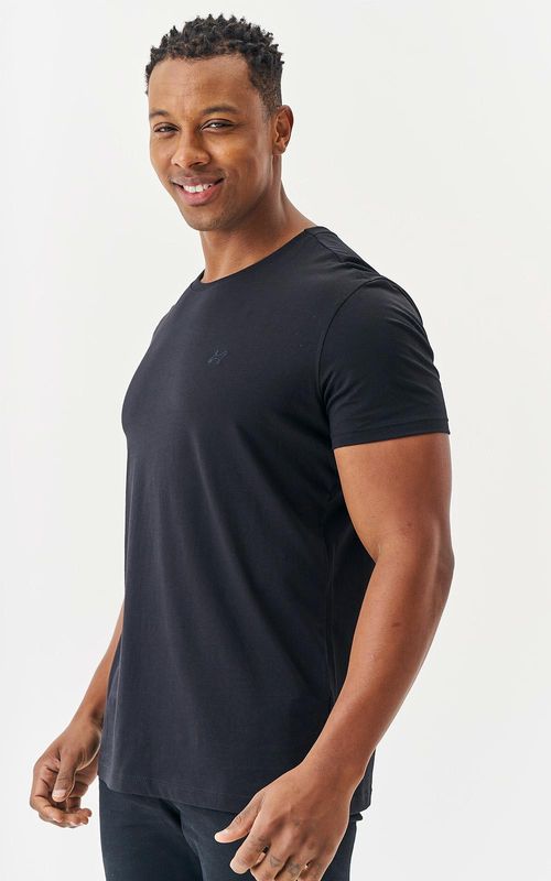 Camiseta Pima - PRETO