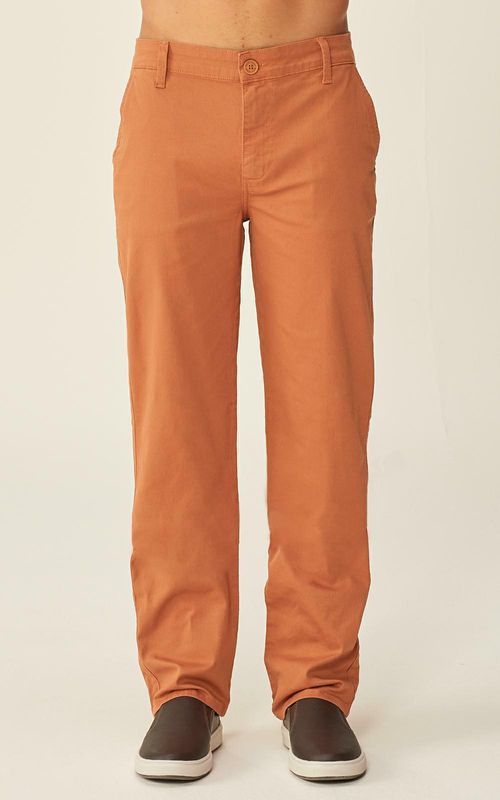 Calça Sarja Casual Masculina - BRONZEADO