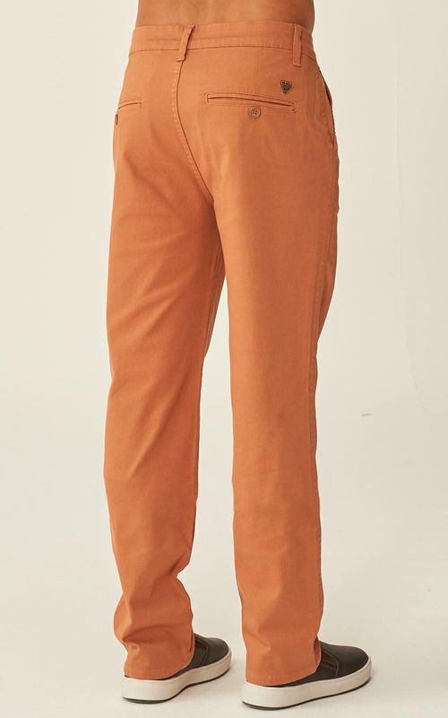 Calça Sarja Casual Masculina - BRONZEADO
