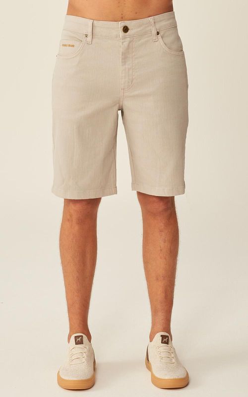Bermuda Sarja Slim Masculina - CINZA VAPOR