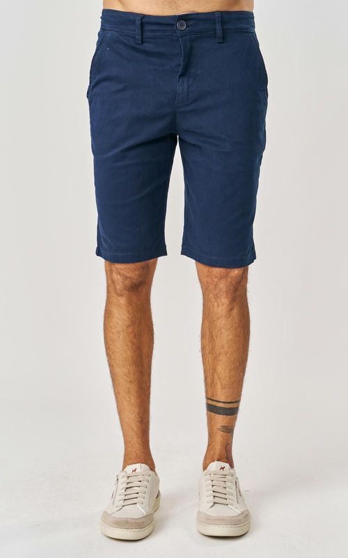 Bermuda Sarja Casual Masculina - MARINHO