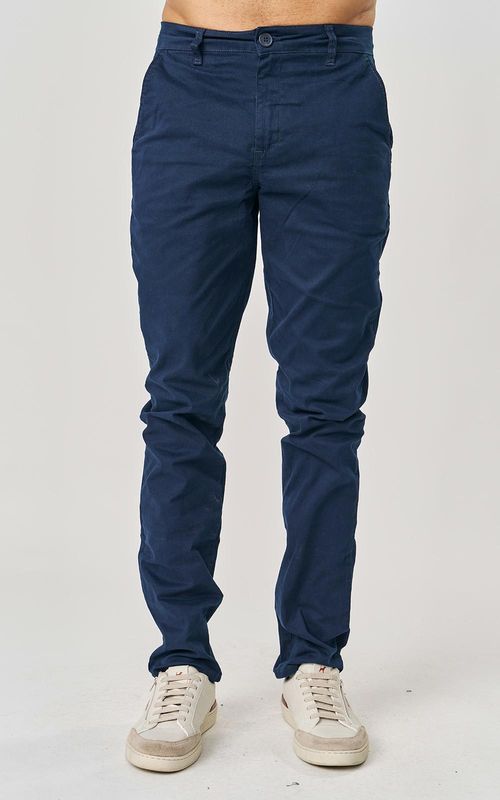 Calça Sarja Casual Masculina - MARINHO