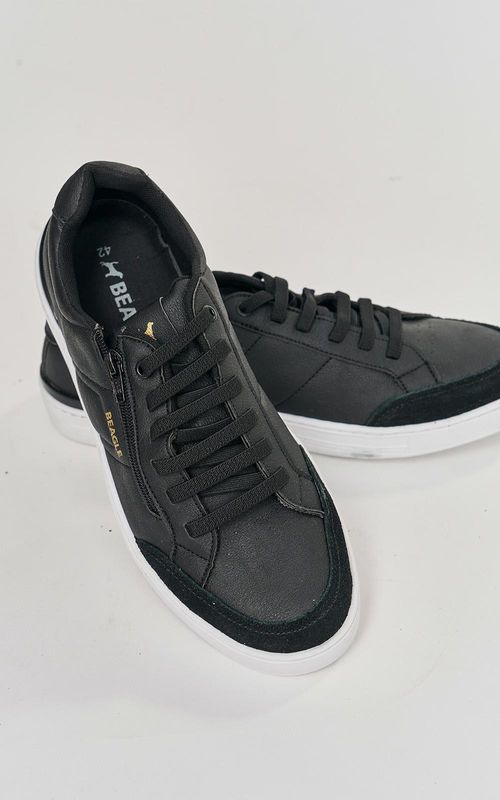 Tênis knit masculino - PRETO