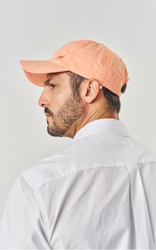 BONÉ EM SARJA ESTONADO - CORAL