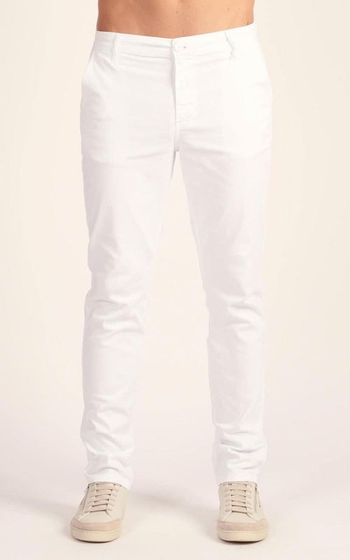 Calça Sarja Casual Masculina - BRANCO