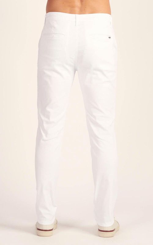 Calça Sarja Casual Masculina - BRANCO