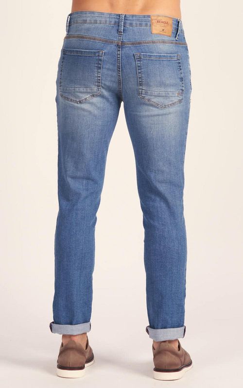 Calça Masculina Skinny - INDIGO