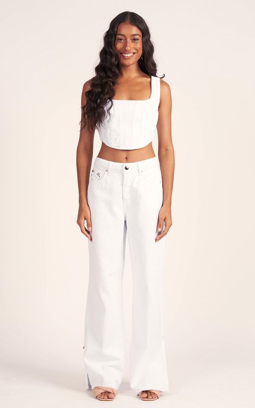 Corselet Feminino - BRANCO