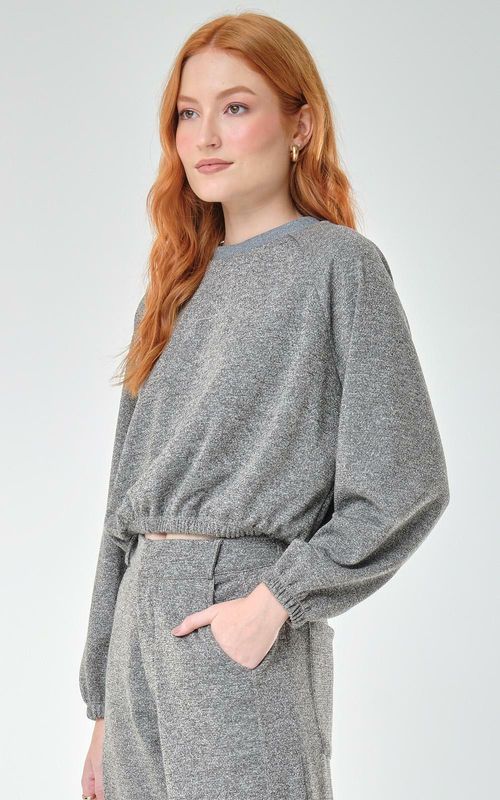 Casaco Feminino - MESCLA ESCURO