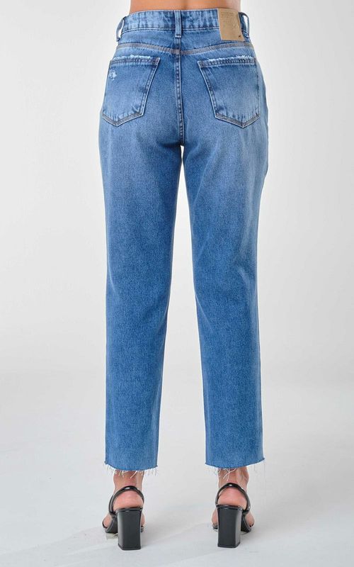 Calça Jeans Mom Feminina - INDIGO