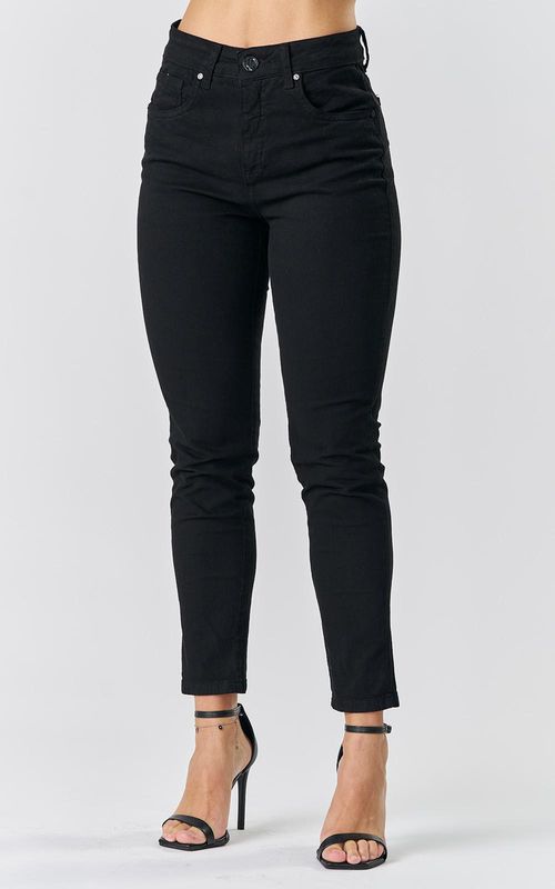 Calça Sarja Cigarrete Feminina - PRETO
