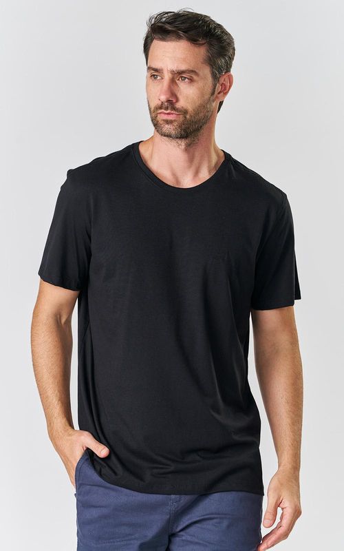 Camiseta Pima - PRETO