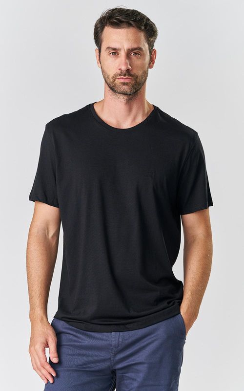 Camiseta Pima - PRETO