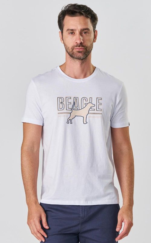 Camiseta Estampada - BRANCO