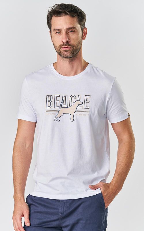 Camiseta Estampada - BRANCO