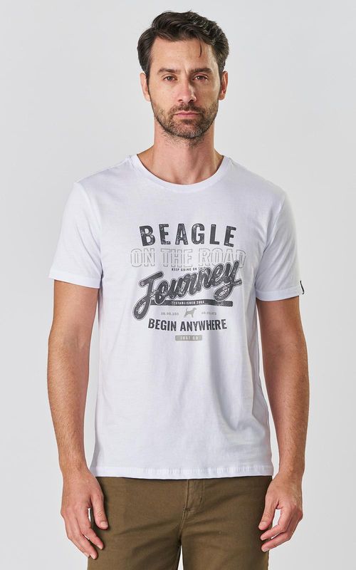 Camiseta Estampada - BRANCO