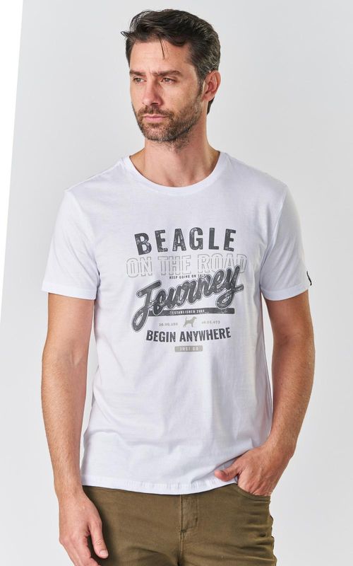 Camiseta Estampada - BRANCO