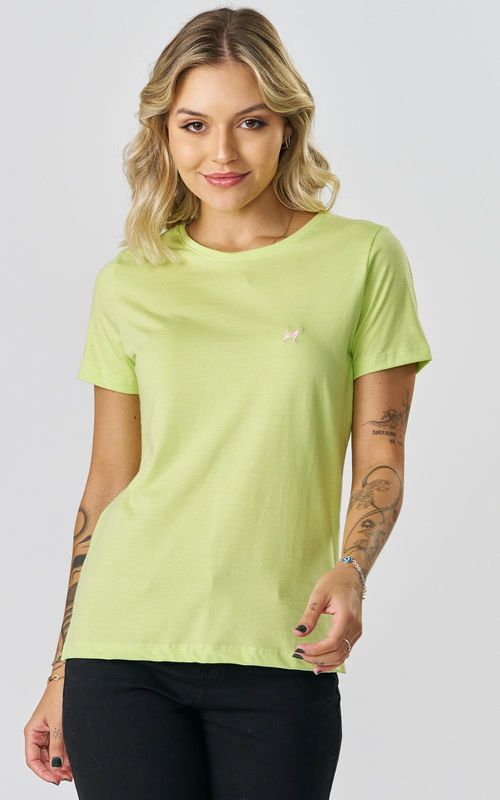 Camiseta Meia Malha decote careca - CAIPIRINHA