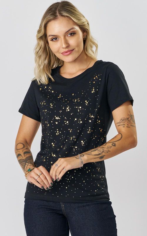 Camiseta Feminina - PRETO