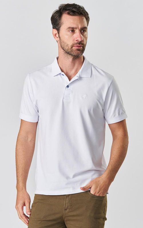 Polo M/C Premium - BRANCO