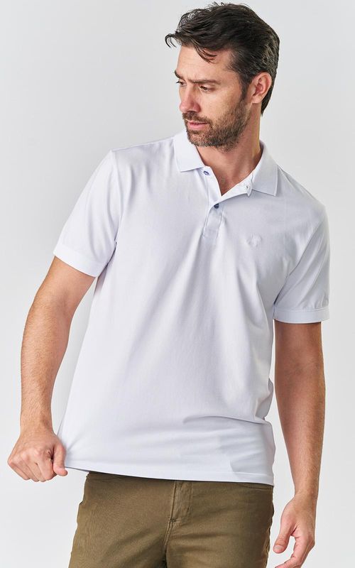 Polo M/C Premium - BRANCO