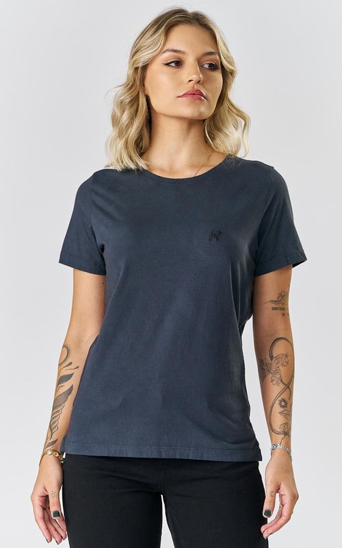 Camiseta Feminina Colors - PRETO