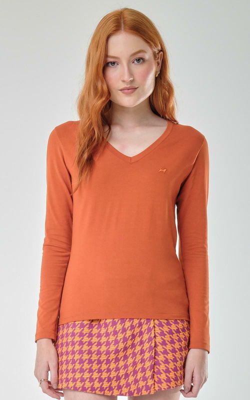 Camiseta Manga Longa Feminina - FALESIAS