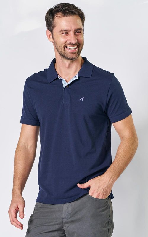 Polo M/C Premium - MARINHO