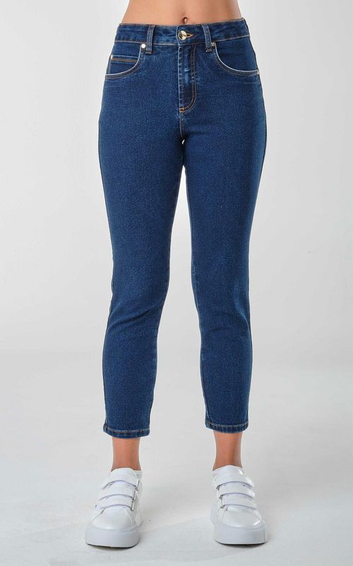 Calça Jeans Cropped Feminino - INDIGO