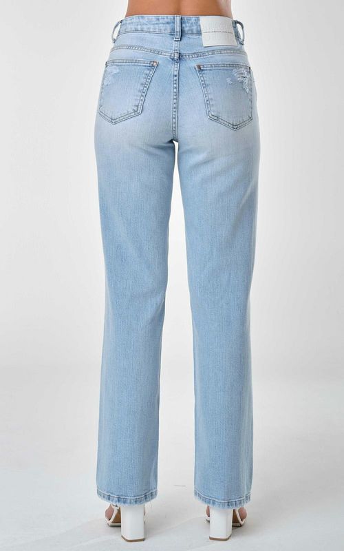 Calça Jeans Reta Feminina - INDIGO