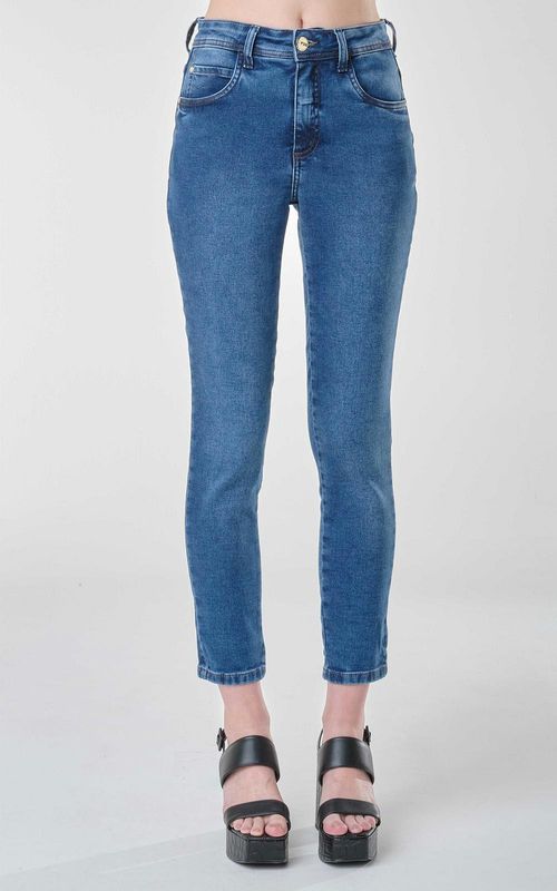 Calça Jeans Cigarrete Feminina - INDIGO