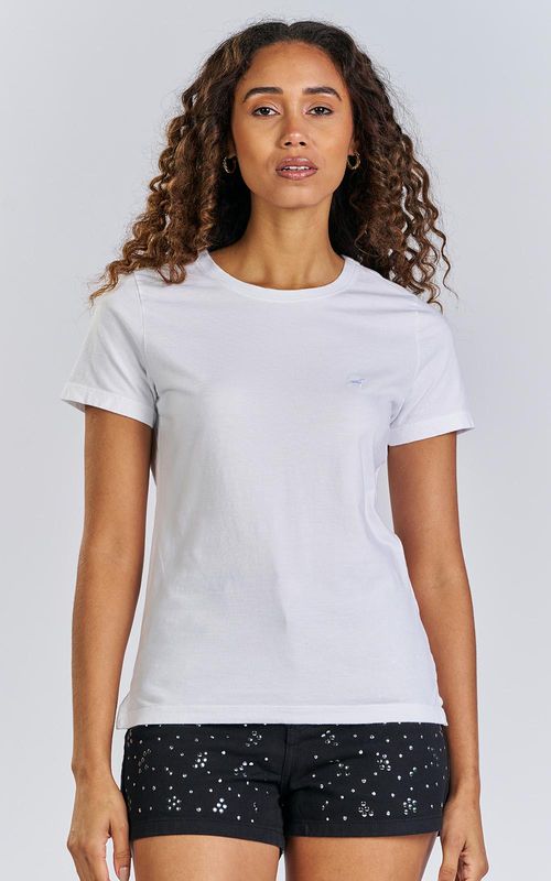 Camiseta Feminina Colors - BRANCO