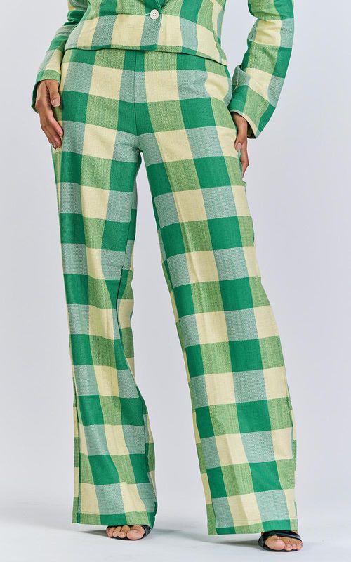 Calça Feminina - XADREZ CAIPIRINHA