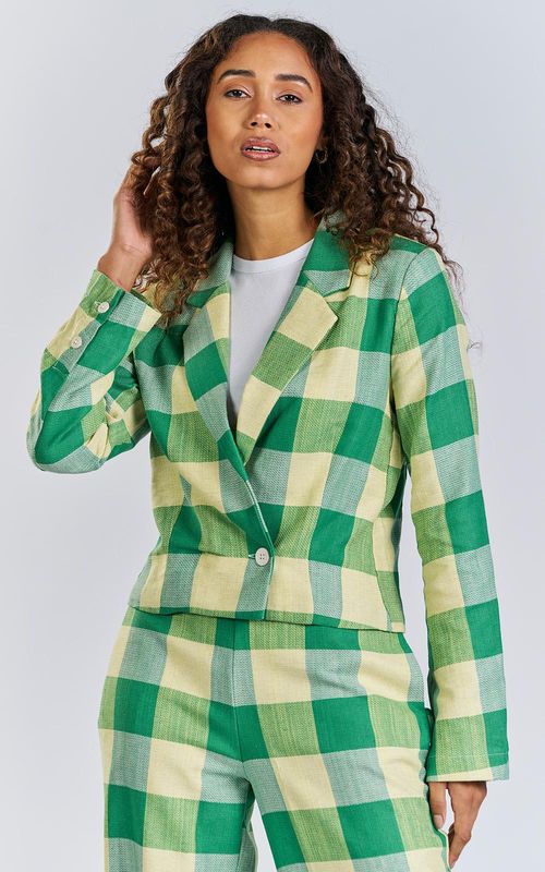 Blazer Feminino - XADREZ CAIPIRINHA