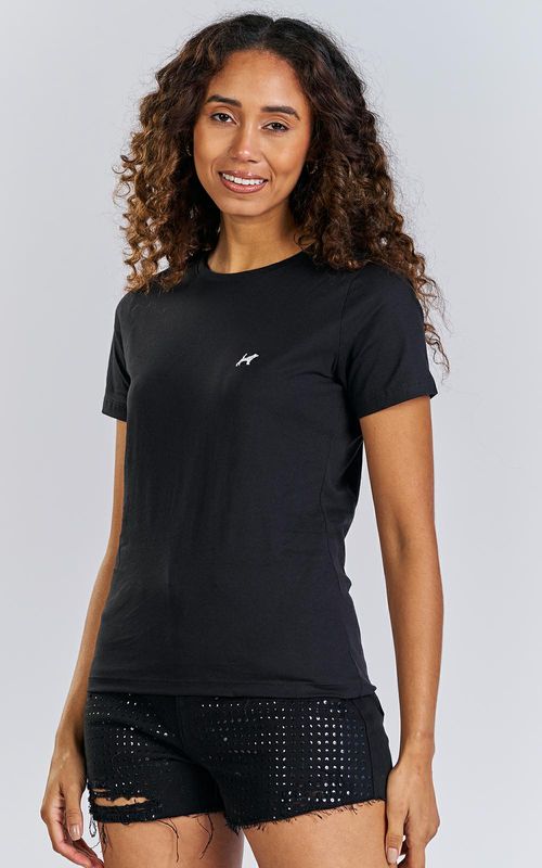 Camiseta Feminina Pima - PRETO