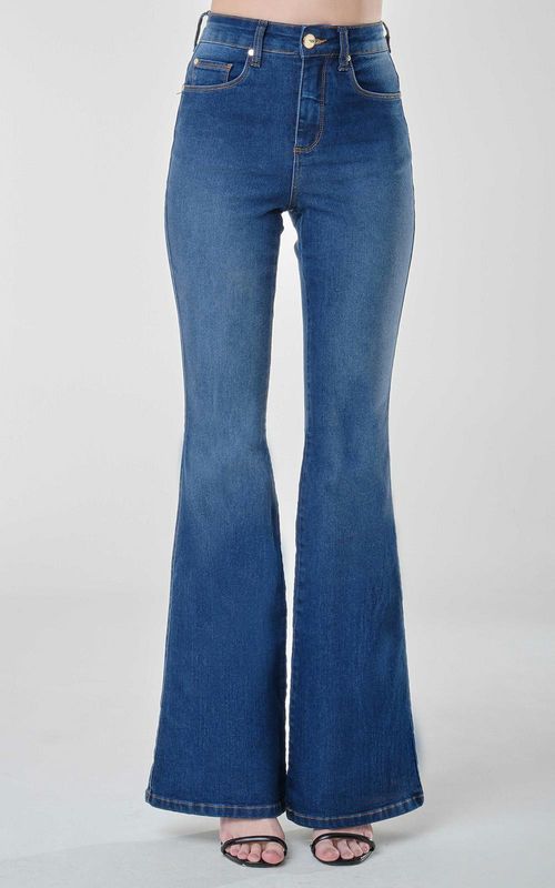 Calça Jeans Flare Feminina - INDIGO